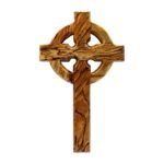 צלב סלטיק עץ זית (16 ס"מ / 6.25 ')) #CR130