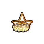 Roikkuva oliivipuun joulukoriste #OR109