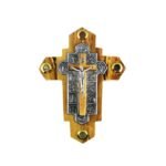 Oliivipuun krusifiksi - 14 ristin asemaa #CR147