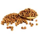 10 mm Olijf Hout Gesneden Ronde Kralen (125 kralen) #B157