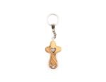 Handcrafted Olive Wood Keychain #KE112