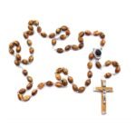 Holy Land Olive Wood Rosary #R102