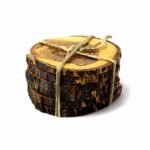 Olive Wood Onderzetters Set van 6 #KI132