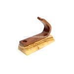 Handgemaakte Bethlehem Mahonie Pen Stand w / Olijf houten basis, penhouder #PE131