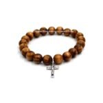 Oliventræ armbånd #J155