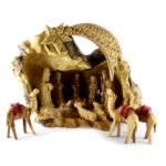 Oliventre Nativity Grottesett #NA122