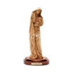 Virgin Mary with Baby Jesus  Olive Wood Statue #FI137
