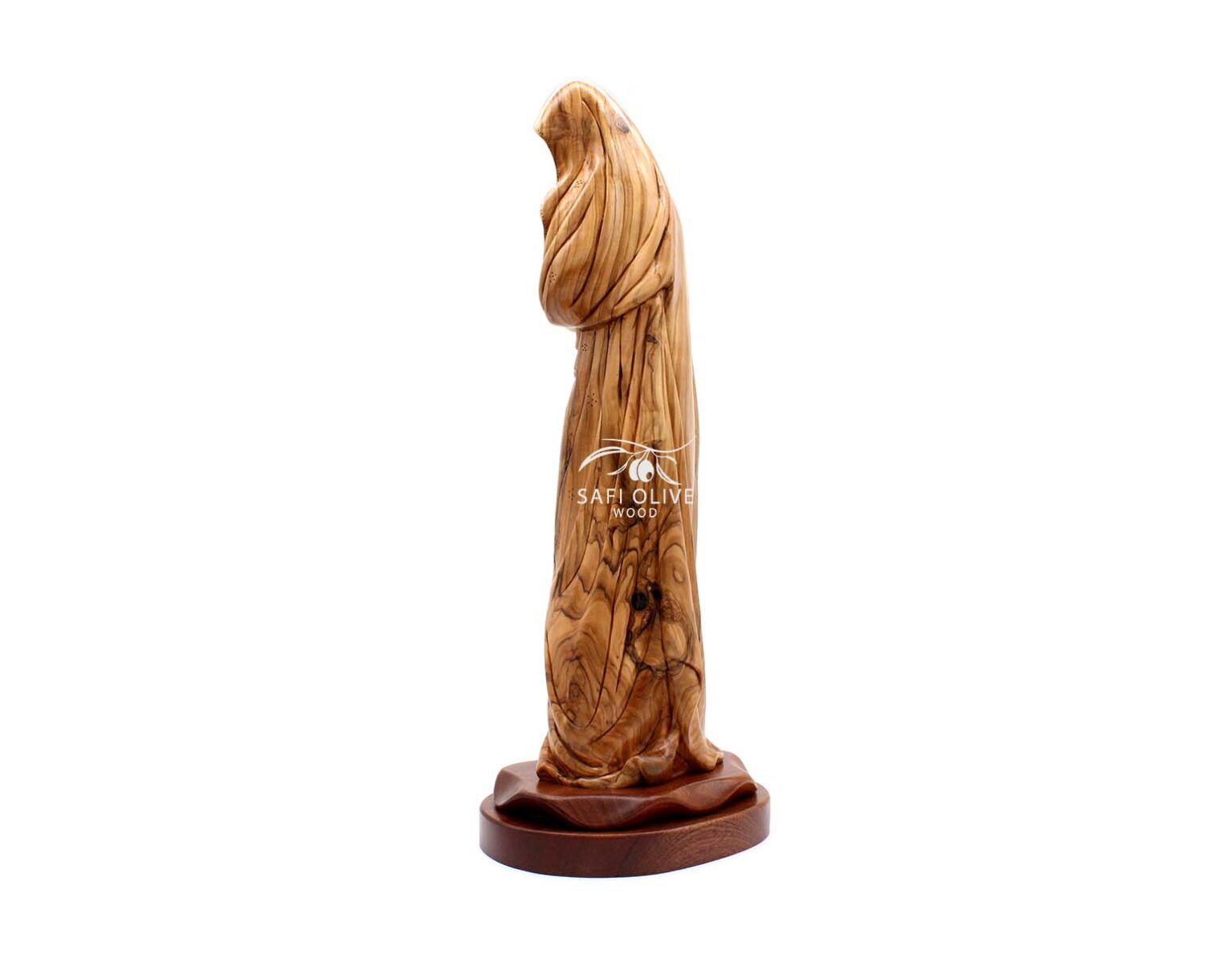 Virgin Mary with Baby Jesus Olive Wood Carving #FI139 - Holy Land Olive ...