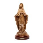 Virgin Mary  Olive Wood  Sculpture  Bethlehem  Handicrafts #FI140