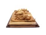 Handcrafted Olive Wood Last Supper Wall Hanging #FI148 - Bilde 3