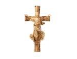 ⁦צלב עץ זית בעבודת יד - ישו העולה #CR186⁩ – תמונה ⁦4⁩